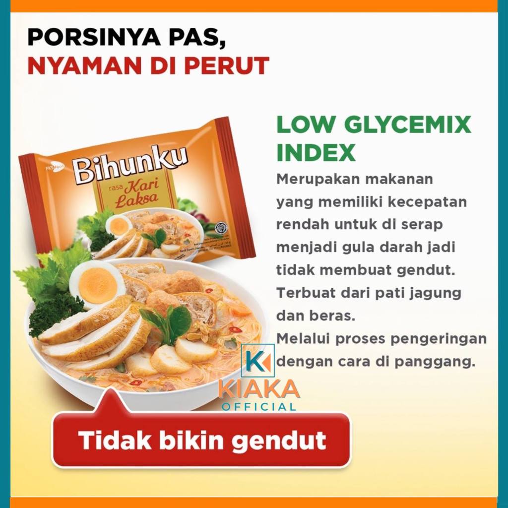 

1 Pcs BIHUNKU ALL VARIAN 55gr RASA KARI LAKSA