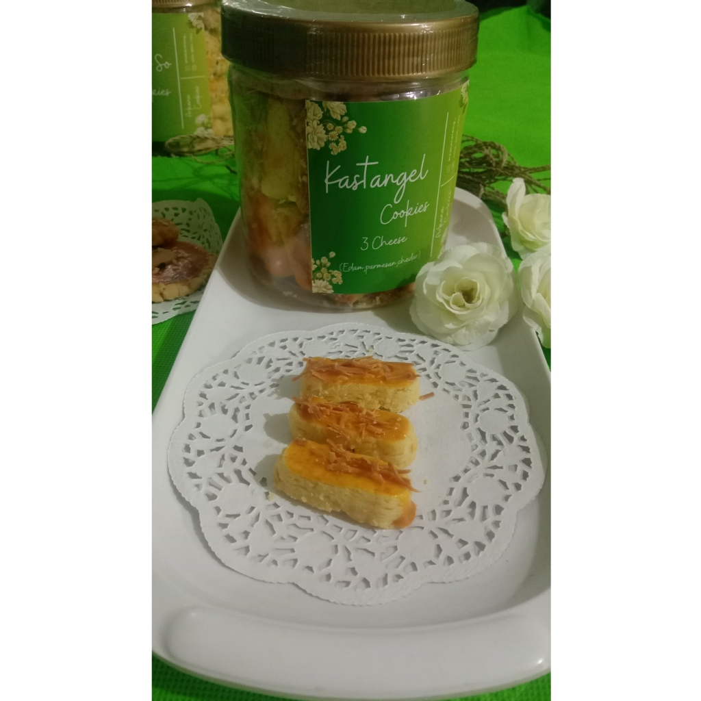 

kue kering kastengel 3 cheese
