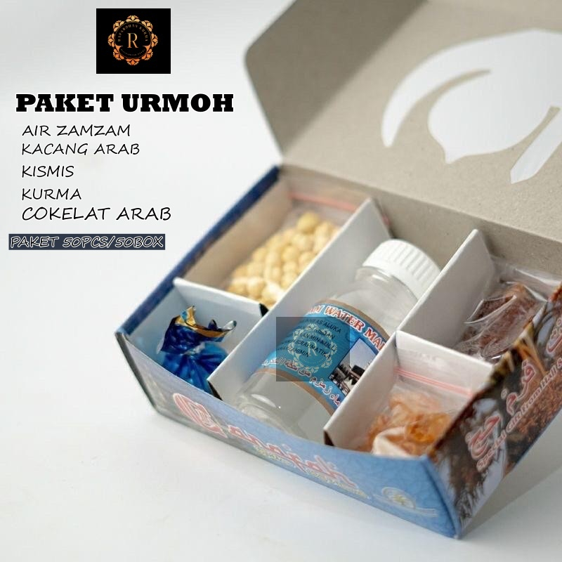 

PAKET HEMAT OLEH OLEH HAJI/UMROH [50PCS/50BOX PAKET]