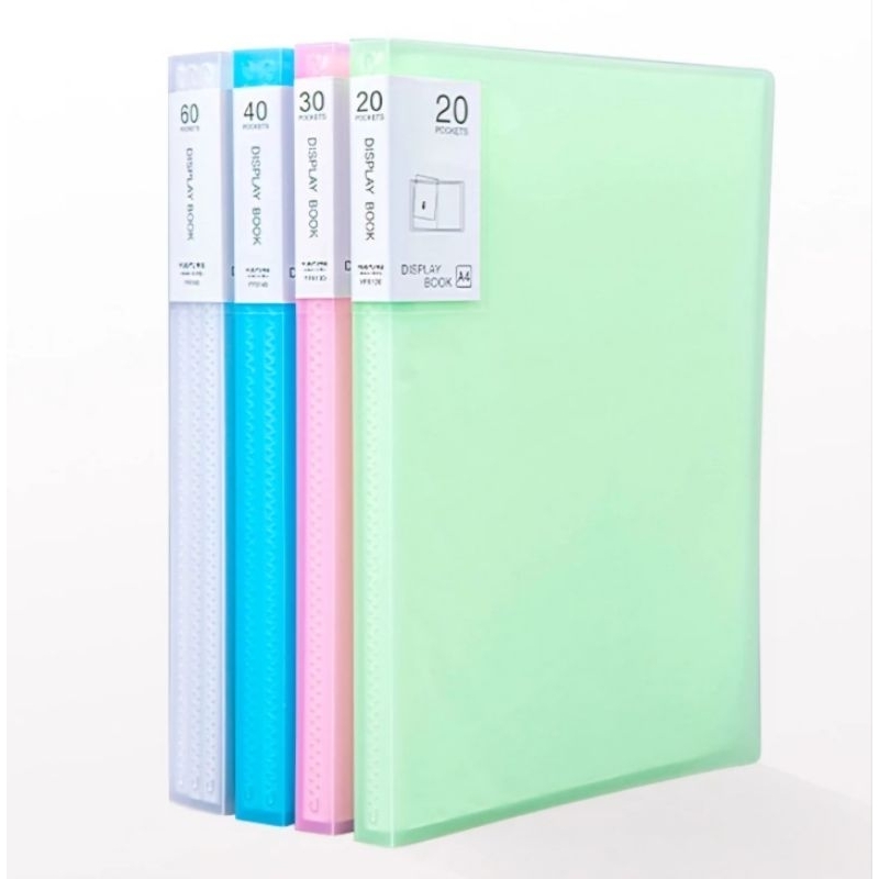 

Binder File A4 20 pocket / Folder Kertas A4 20pcs / Map Berkas / LPB Store
