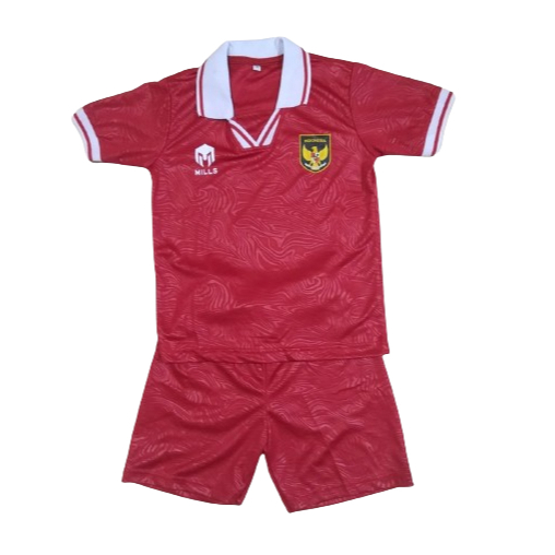 Kaos Bola Stelan Anak Timnas Indonesia HOME Usia 2-7 Tahun