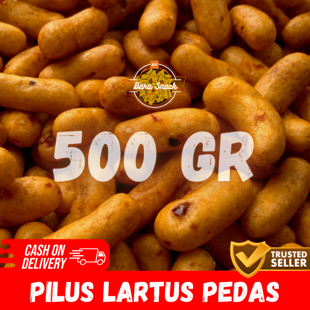 

[ 500gr ] Pilus Lartus Bangkok Pedas / Pilus Rujak Kapsul / Camilan Snack Kiloan Murah -B