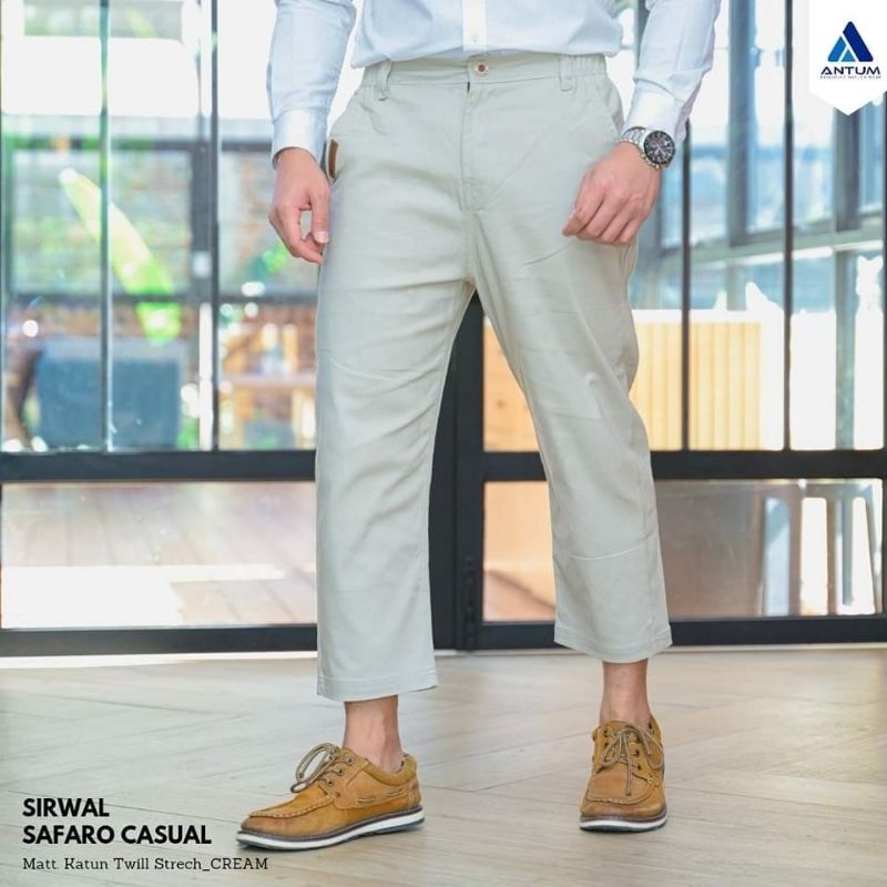 Celana Pria Safaro Casual M-L-XL-XXL Antum exclusive - Sirwal Pria