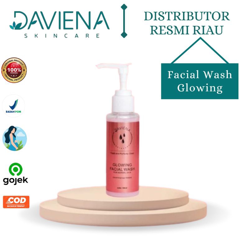 Facial Wash Glowing Series Davina Skincare
