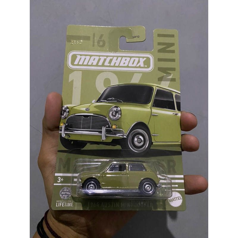 Matchbox 1964 Austin Mini Cooper Hijau