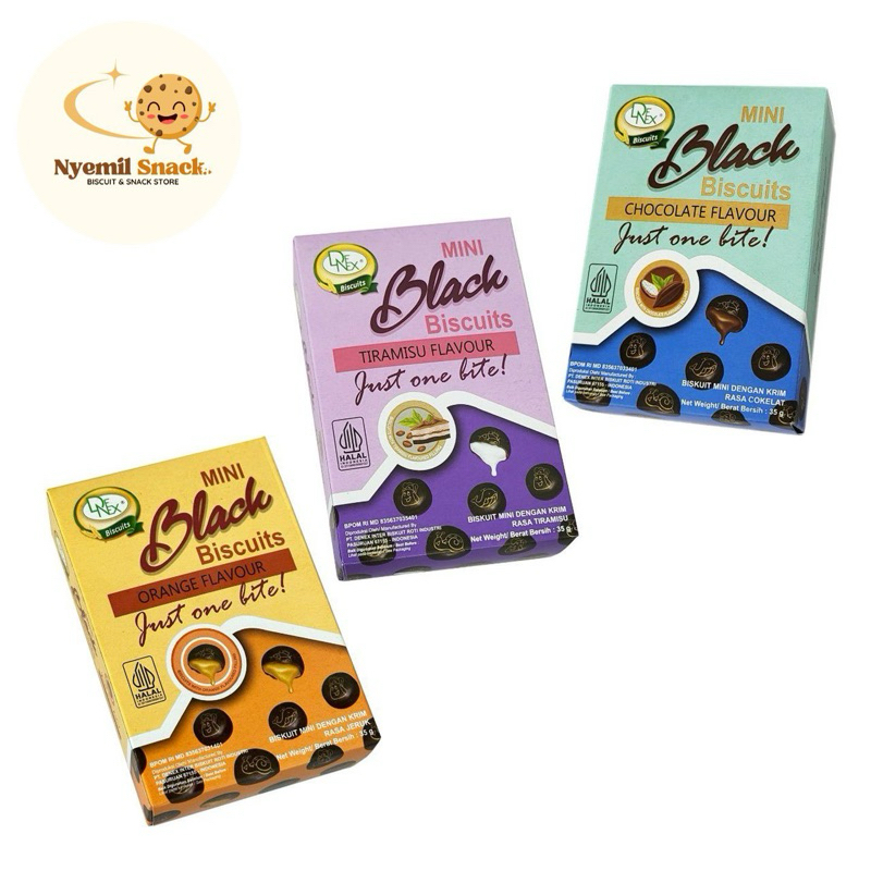 

Mini black biscuit 35gr