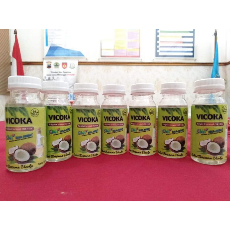 

VCO virgin coconut oil (minyak kelapa murni)