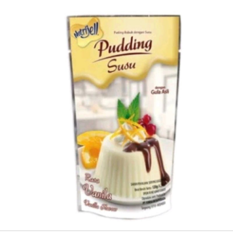 

Puding Susu rasa vanilla