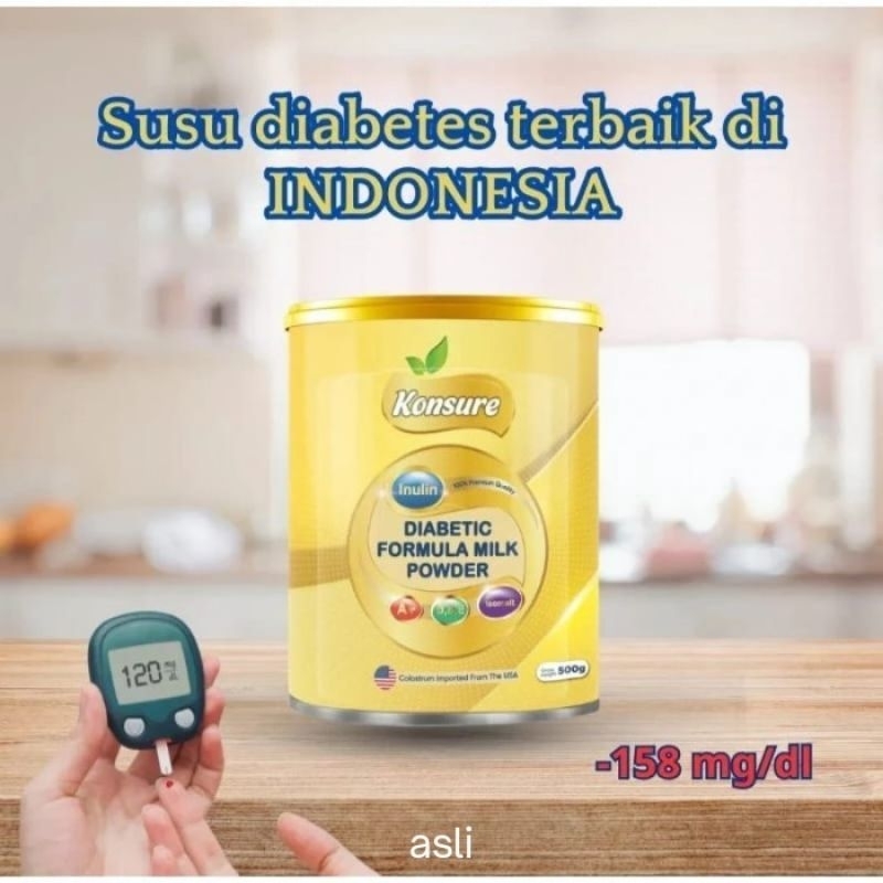 

KONSURE Asli 100% Import - Susu Konsure Atasi Diabetes Ampuh