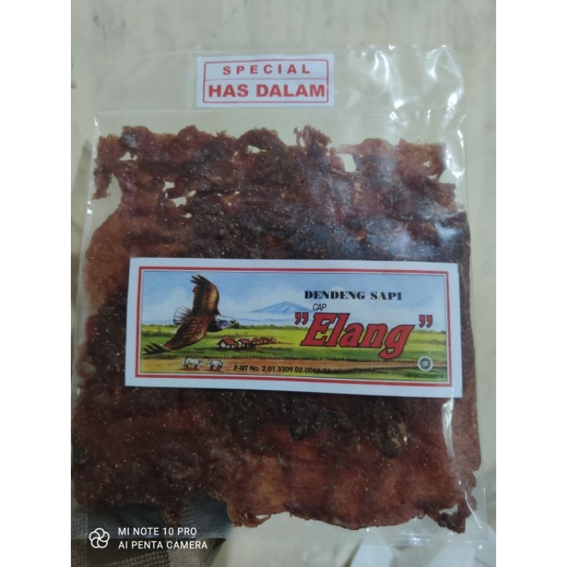 

Dendeng Sapi Cap Elang Spesial Has Dalam 250gr