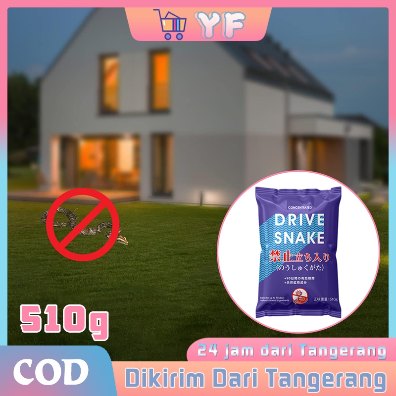 510g Obat Pengusir Ular Anti Ular Masuk Rumah Snake Repellent