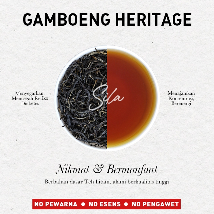 

Sila - Gamboeng Heritage - Pure Specialty - The Finest Series – Bulk Loose Tea – Teh Premium – Black Tea