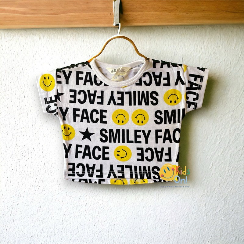 SMILEY -  Kaos Anak Perempuan HM by Kids On
