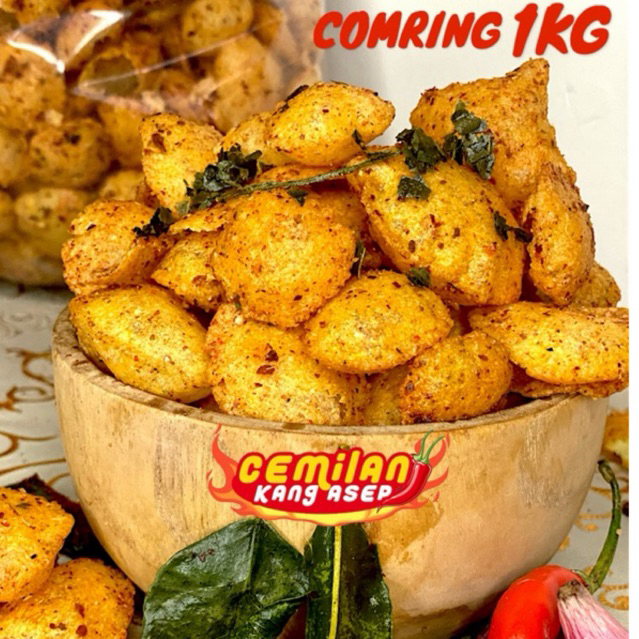 

COMRING PEDAS DAUN JERUK 1KG CEMILAN KANG ASEP