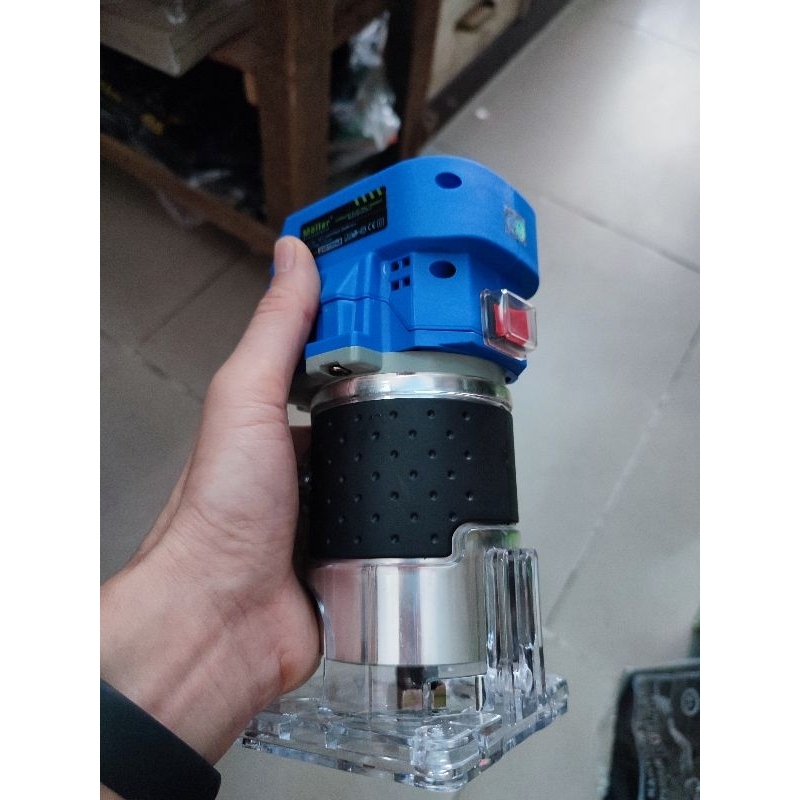 mollar CWT20350-U mesin profil kayu cordless router wood trimmer CWT 20350 U 18v