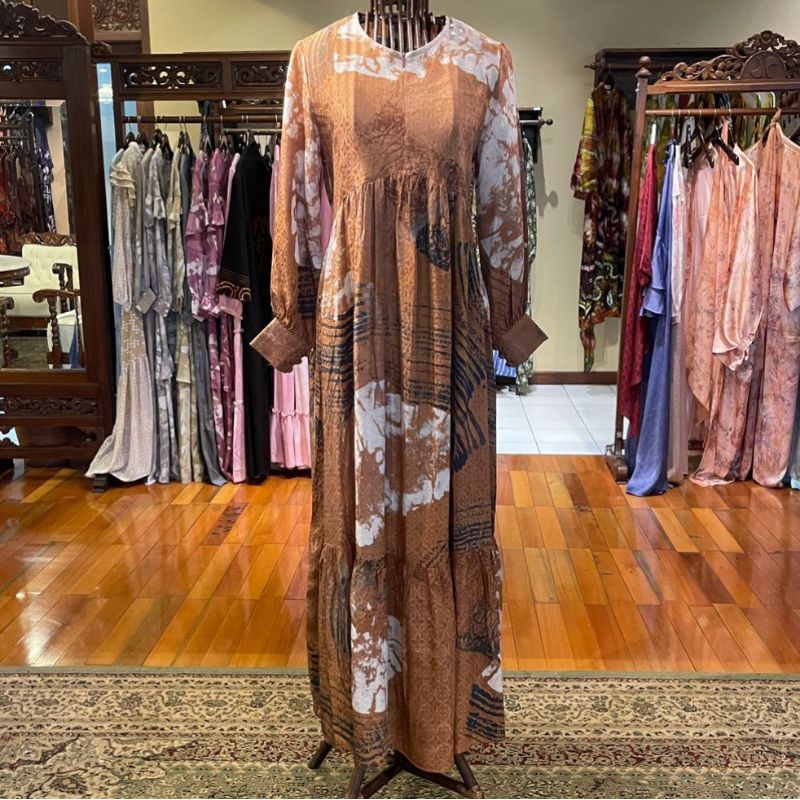 Gala Dress Viscos by Dian Pelangi ORIGINAL Busana Muslim Baju Maxi Gamis Abaya Kaftan Gaun Outfit Bu