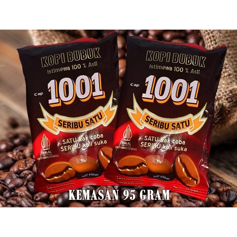 

kopi Bubuk 1001 Bengkulu Kemasan 95gram