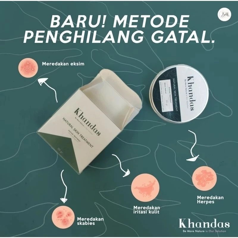 Khandas Salap Khandas / Krim Khandas / Salep Khandas / Salap Gatal / Salap Kulit / Salap Eksim / Sal
