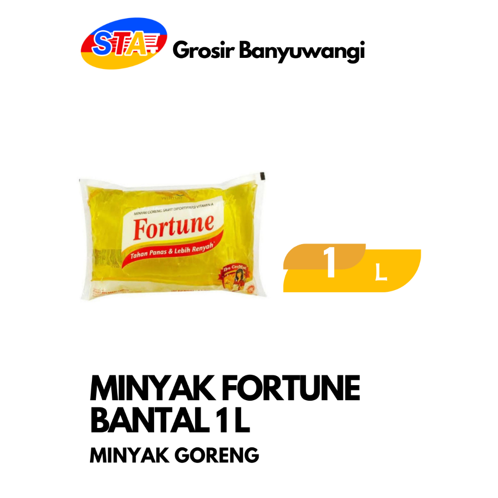 

[JATIM] MINYAK FORTUNE BANTAL 1 L | MINYAK REFILL