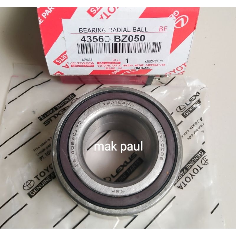bearing laker laher roda depan CALYA SIGRA ORIGINAL NSK
