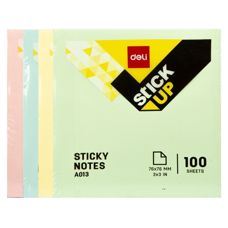 

TBMO DELI STICKY NOTES 76X76 100SHEETS A01303