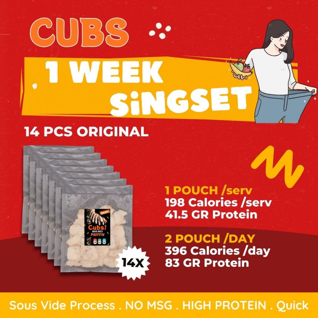

Cubs dada ayam 1 week SINGSET program CUTTING
