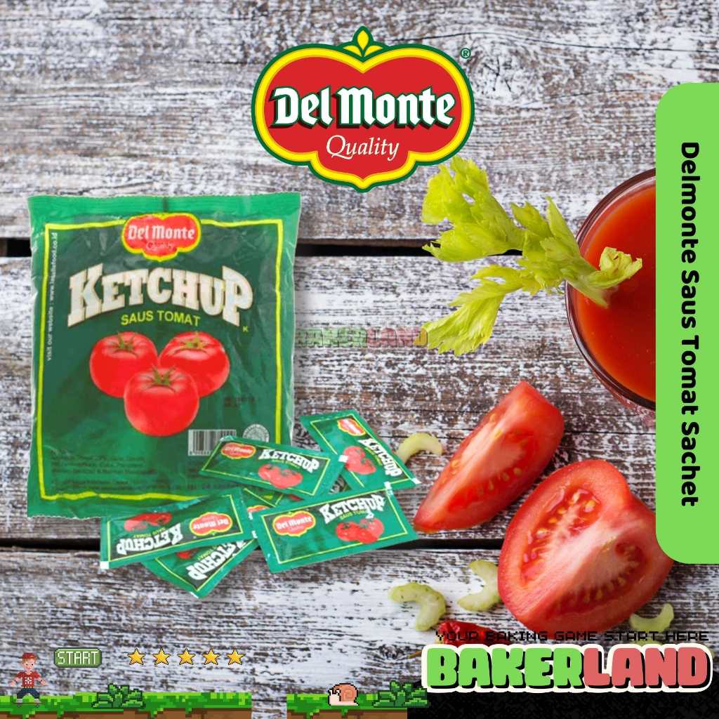 Saus Tomat Delmonte / Saus Tomat Sachet / Saus Tomat Sachet Isi 24