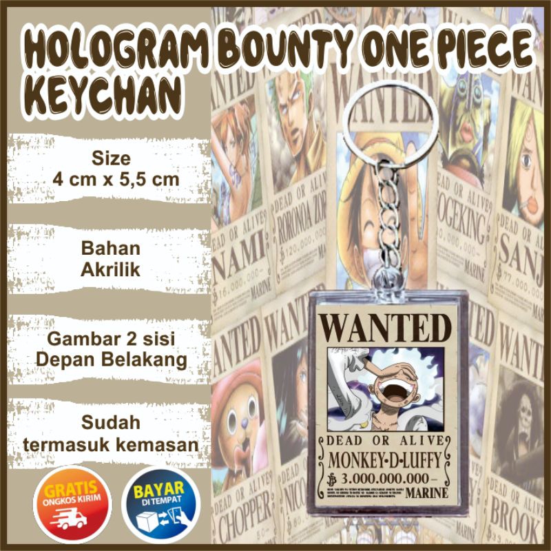 Ganci One Piece bounty