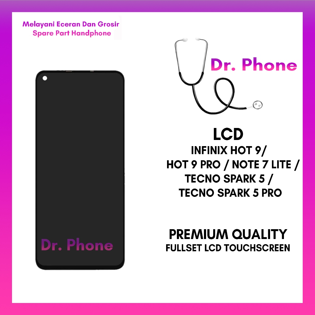 Best Seller  LCD Infinix Hot 9 / LCD Infinix Hot 9 Pro / LCD Infinix Note 7 Lite / LCD Infinix Tecno
