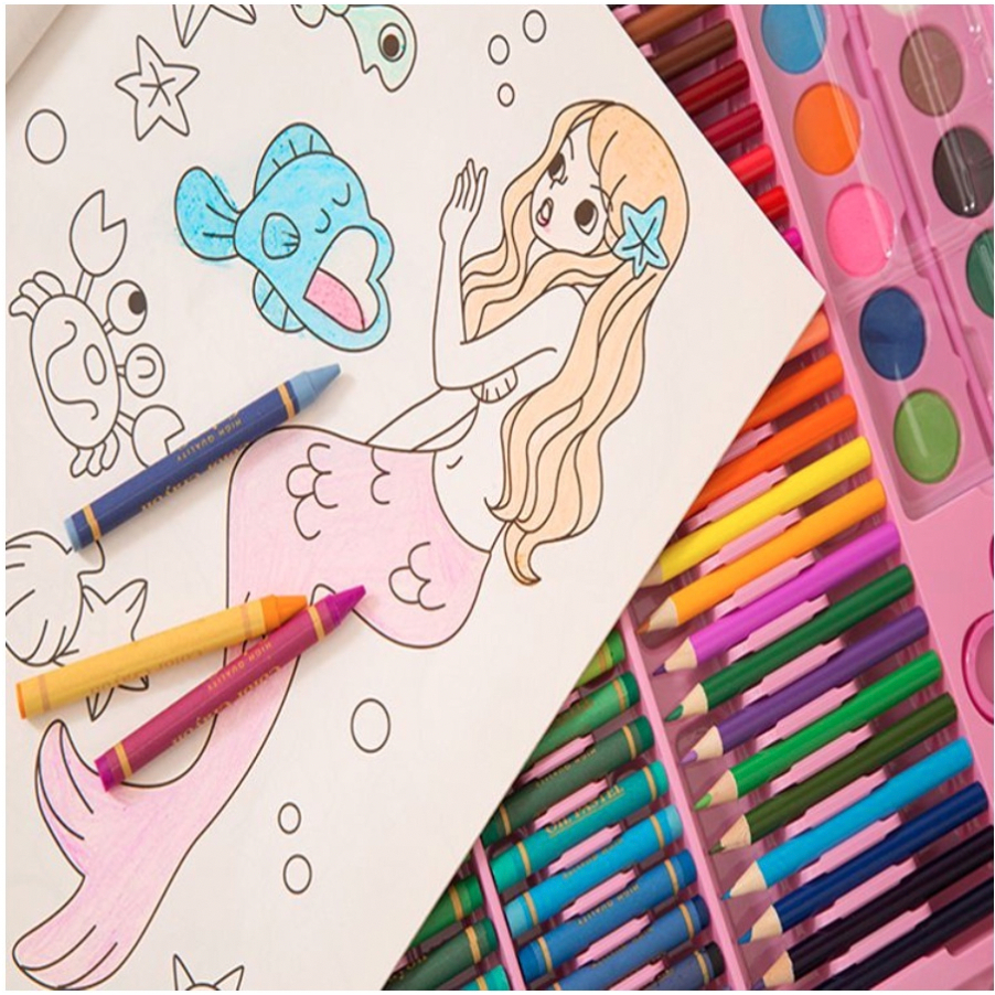 

ID STATIONARY SET ISI 86 PCS PENSIL CRAYON WARNA CAT AIR PERLENGKAPAN SEKOLAH MENGGAMBAR ANAK ALAT