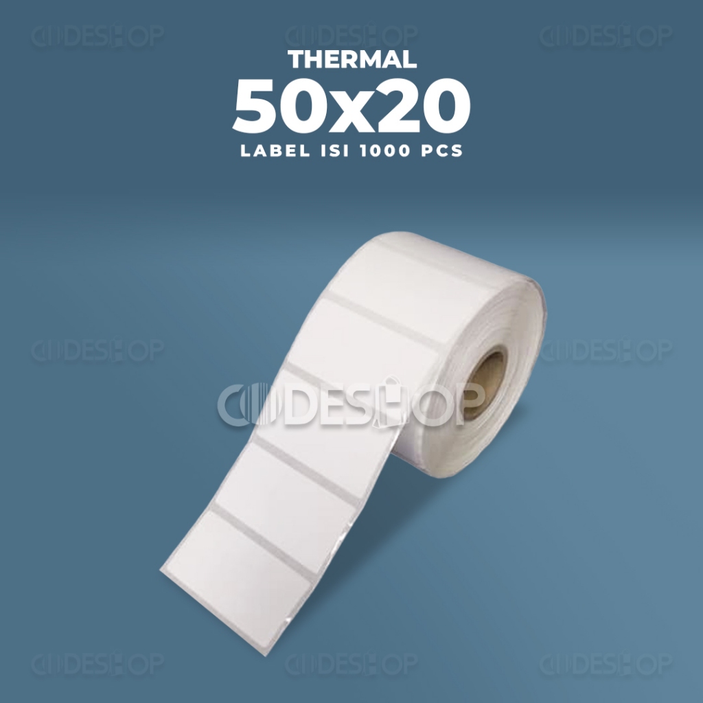 

Label Sticker Barcode Thermal 50x20mm 50 x 20 mm 1 Line