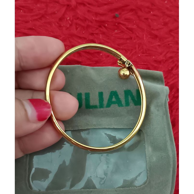 Gelang Anak Preloved Emas Zhulian Malaysia
