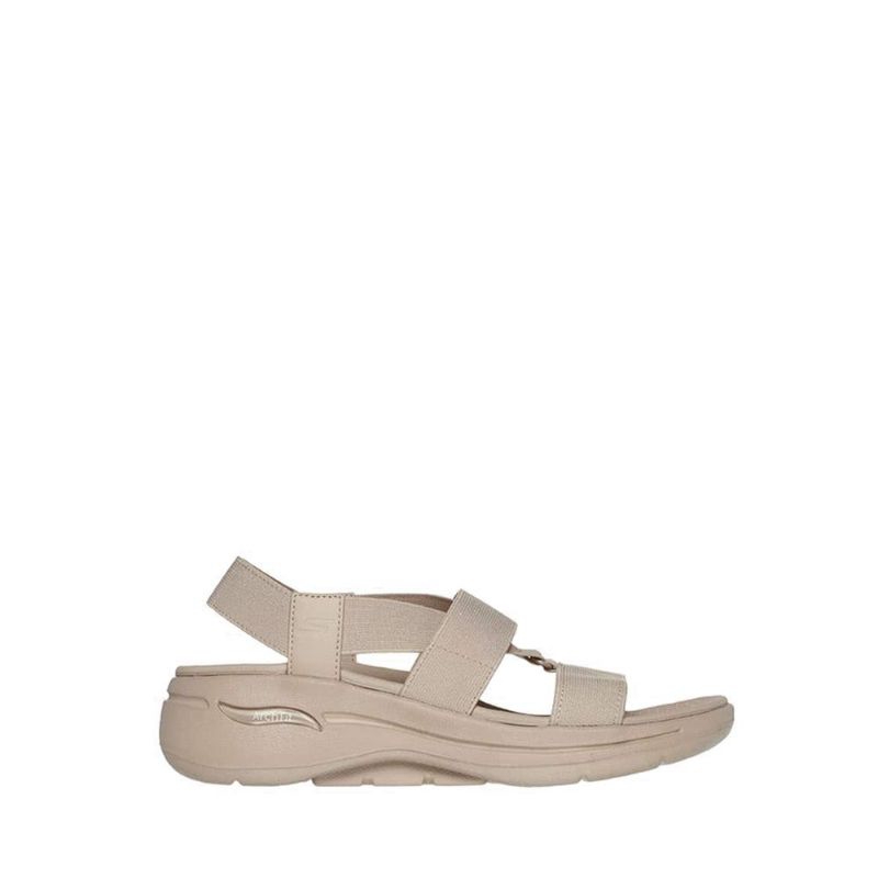 Skechers Go Walk Arch Fit Sandal Women's Sandal - Natural
