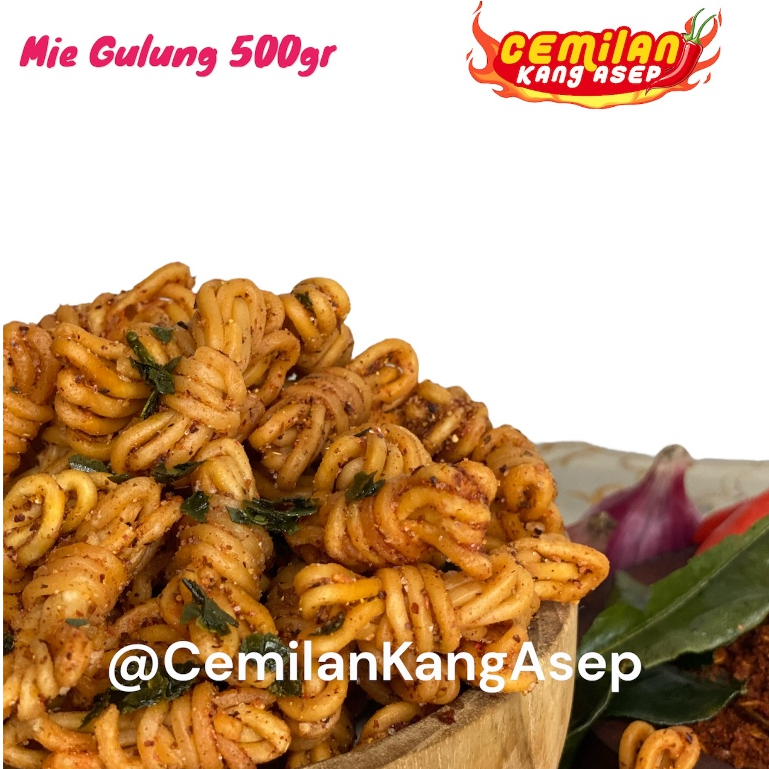 

Mie Gulung Kering Pedas Daun Jeruk 500gr