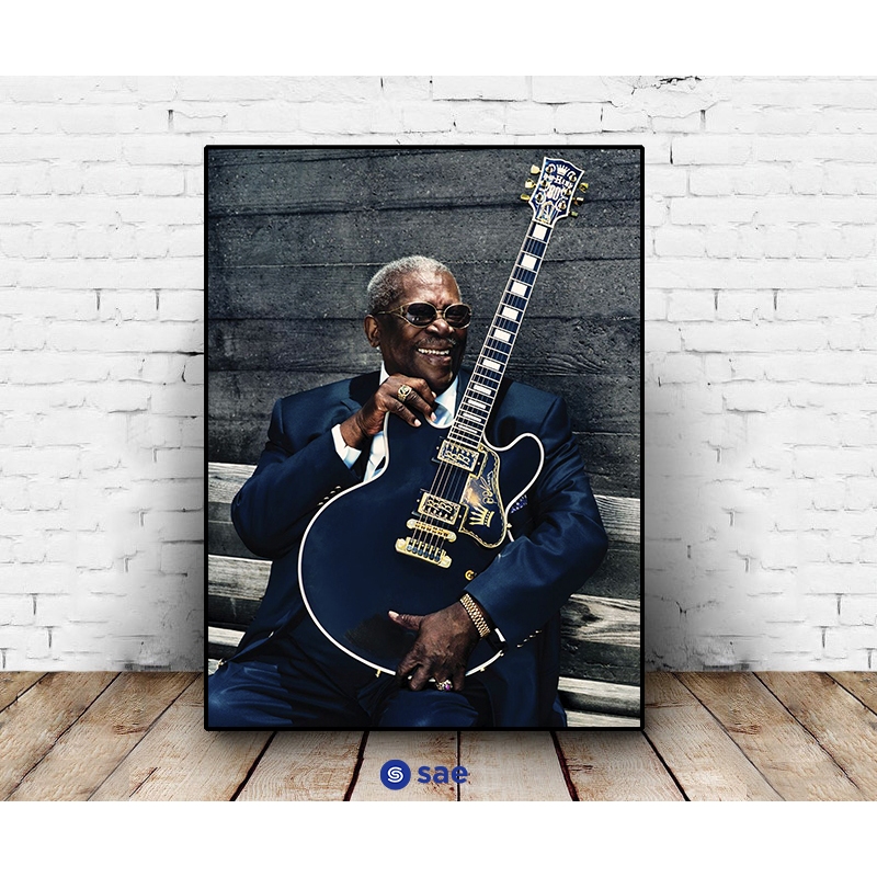 Music Board Vintage Blues BB King
