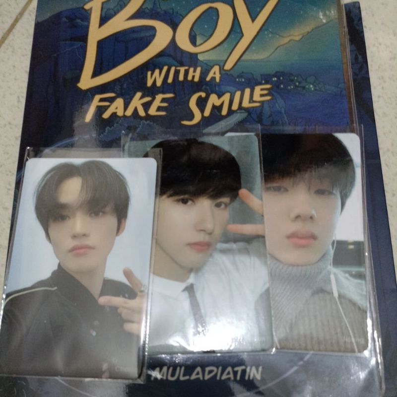 Preloved novel The boy with a fake smile