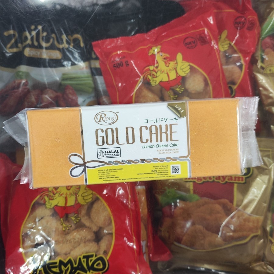 

Rious gold cake lemon 200 gr