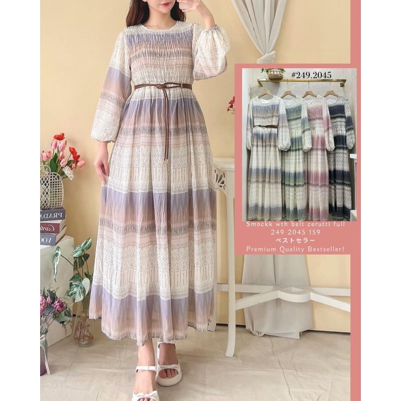 Dress Gamis smoke Yuna