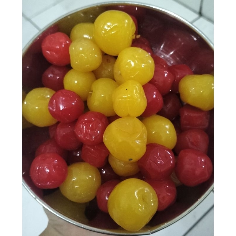 

MANISAN LIKO MIX MERAH DAN KUNING 500GR