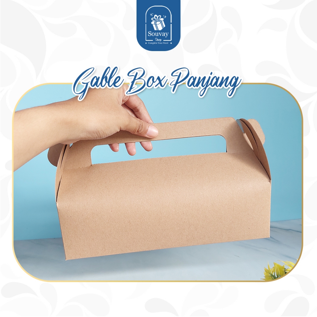 

1PCS - GABLE BOX PANJANG - Snack Box Dus Kardus Snack Ulang Tahun Anak Kotak Snack Ulang Tahun Paperbag Souvenir Ulang Tahun Anak Goodiebag Perlengkapan Pesta Murah Meriah