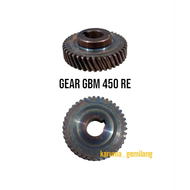 GEAR GIGI BOR BOSCH GBM 450 RE / GEAR PINION GBM 450 / SPAREPART BOR 10MM BOSCH