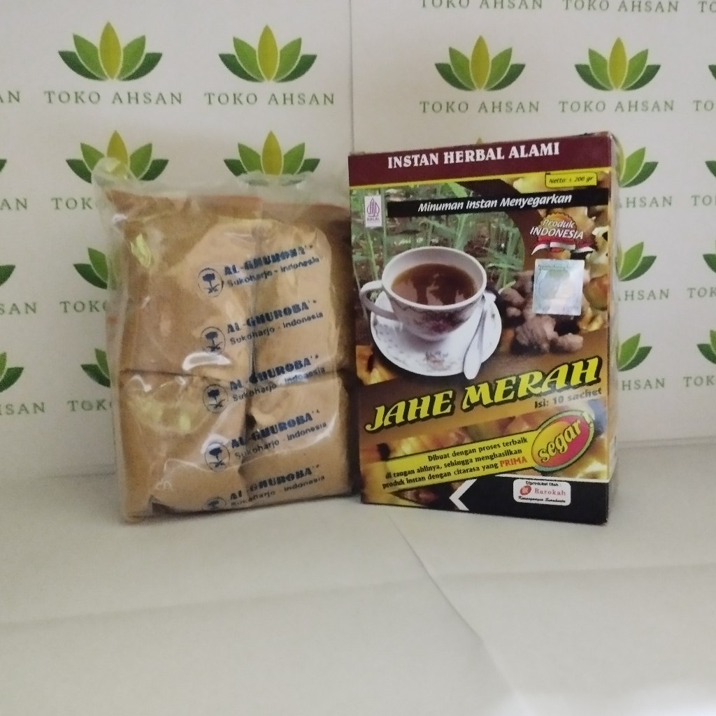 

Instan Jahe Merah Herbal Al-Ghuroba' 100% Bahan Alami