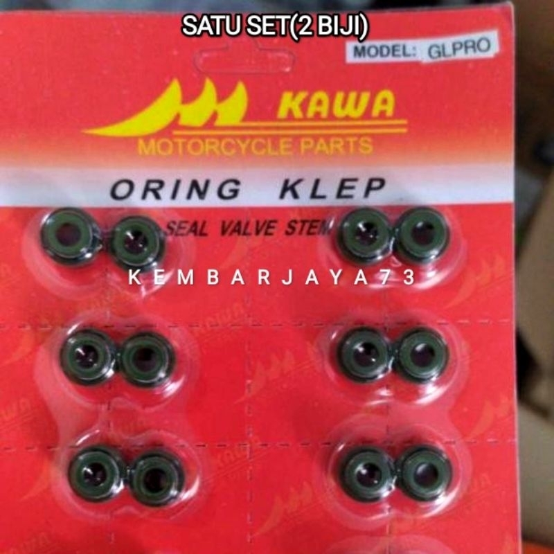 Sil Klep Seal Klep GL Pro Neotech GL Max Megapro Lama Original Kawa A Class