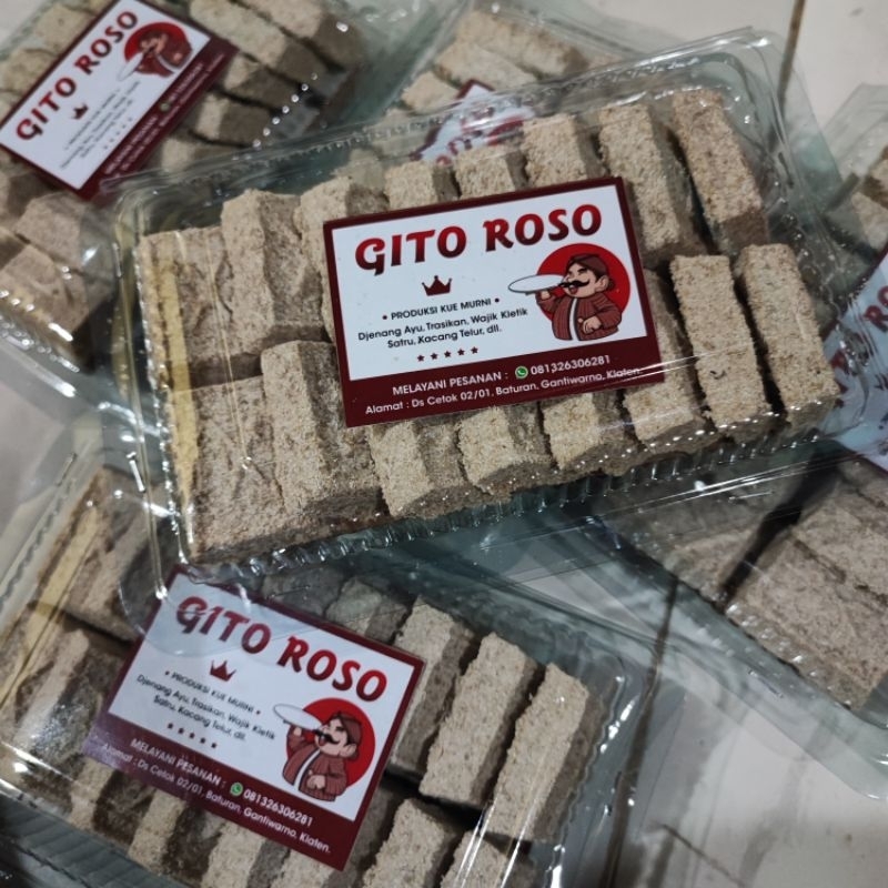 KUE SATRU KETAN/KUE SATRU GULA JAWA/KUE SATRU/OLEH-OLEH JOGJA