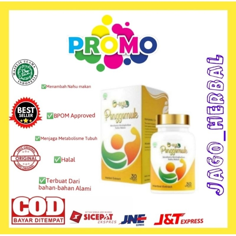 O Ayu Obat Herbal Penggemuk Badan BPOM - O Ayu Obat Gemuk - Vitamin Penggemuk Badan Original