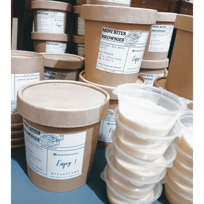 

Brownies Crispy [ 2 cups ]