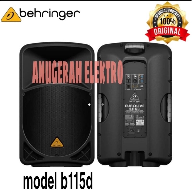 SPEAKER AKTIF BEHRINGER B115D ACTIVE 2 WAY PA SPEAKER SYSTEM