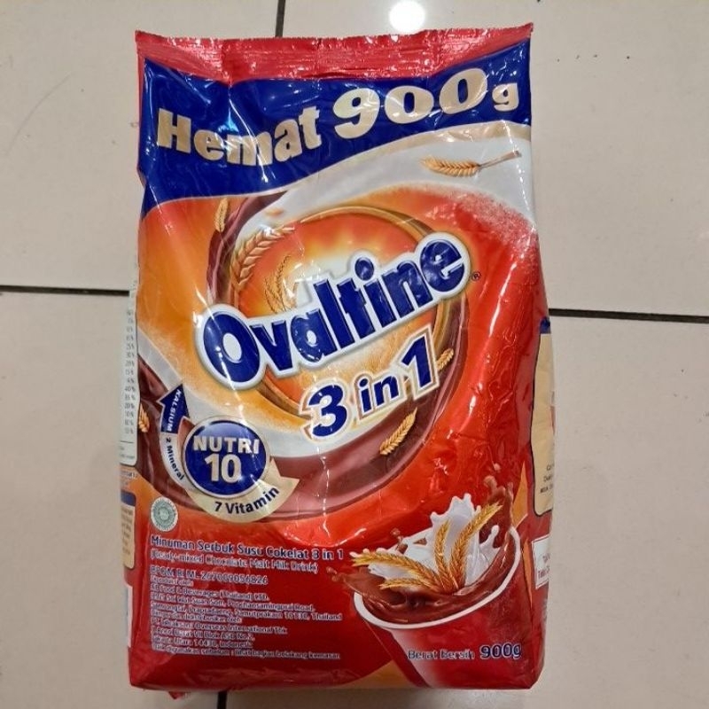 

OVALTINE 3in1 Chocolate Malt Milk Drink 900g