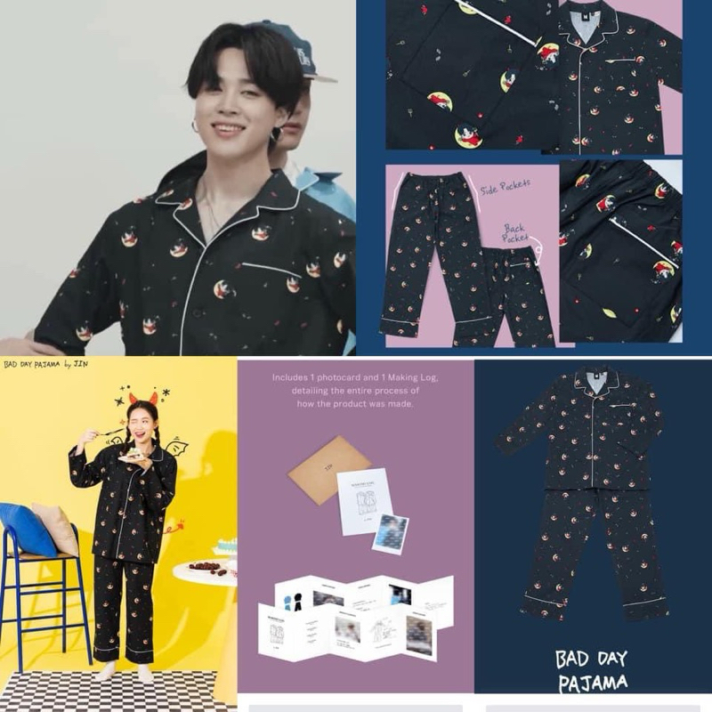 BTS BT21 Pajamas Korean