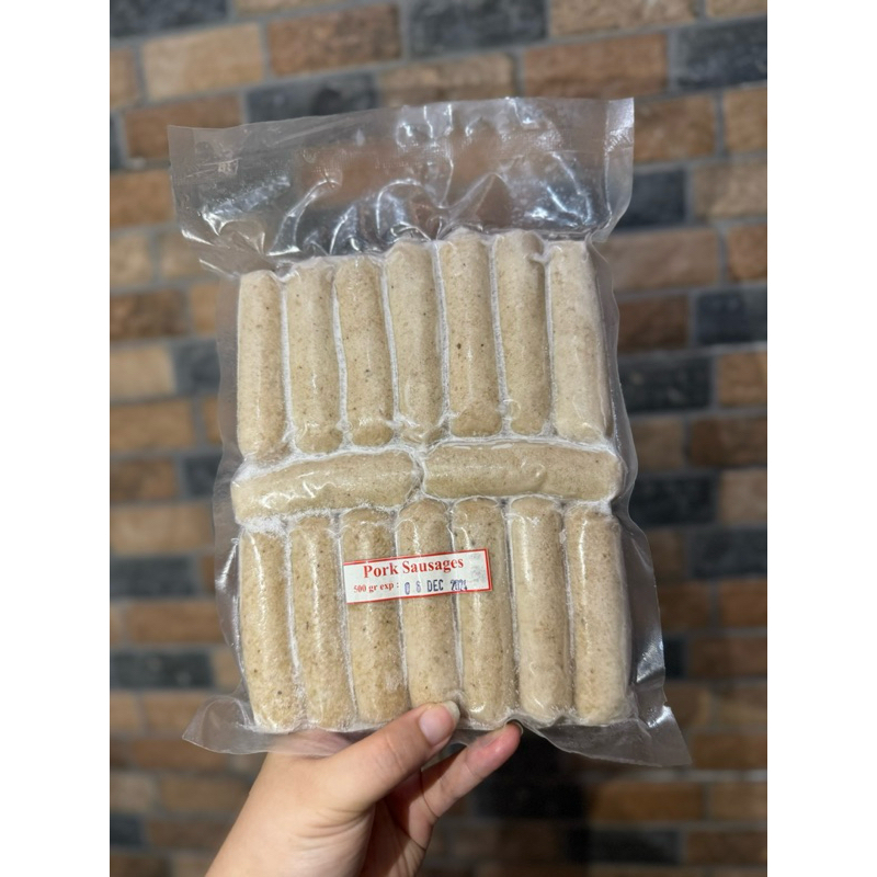 

Pork Sausages/ breakfast sausages Pork/ sosis babi bratwurst